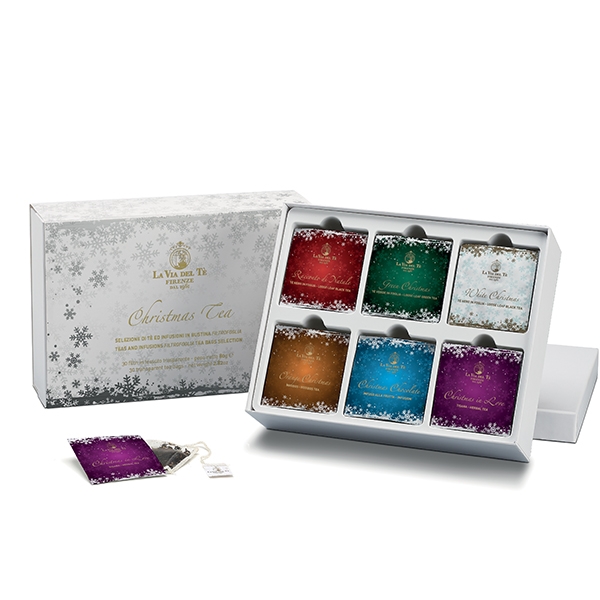 La Via del Tè I Christmas Teas Gift Box 30 filters - Vini e Capricci
